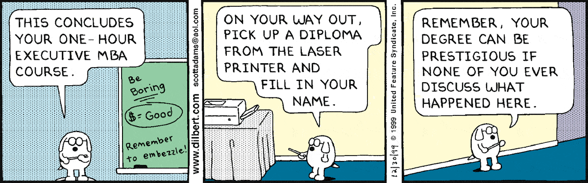 Dilbert Cartoon